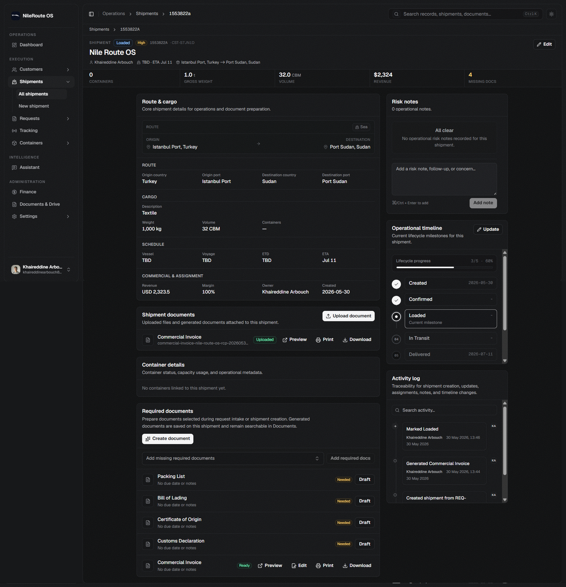NileRoute OS screenshot 3