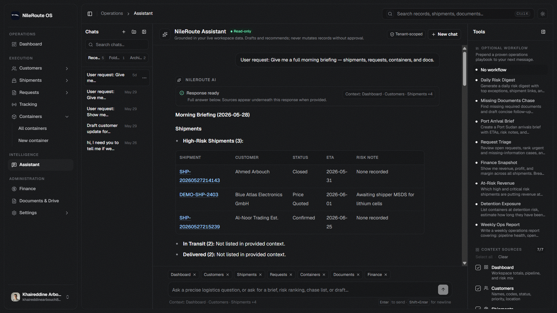 NileRoute OS screenshot 6
